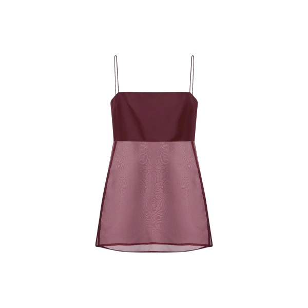 Shona Joy Tibby Silk Organza Cami - Port Royale - Tops - Australian Luxury Eventwear at Coveti