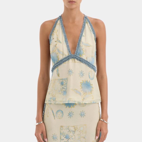 Sir The Label  in soft pastel tones – resort wear collection