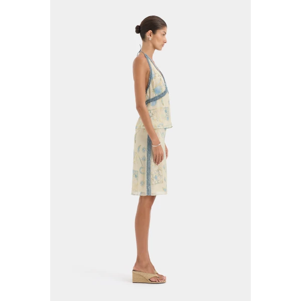 Sir The Label Cecile Halter Top, view 5