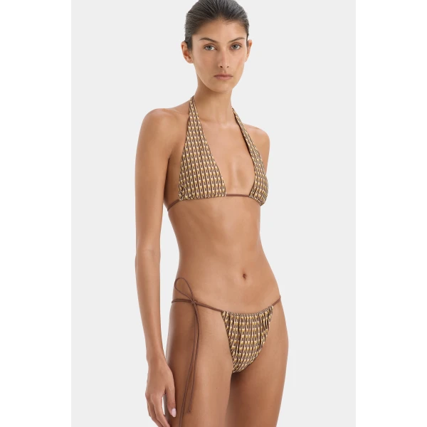 Sir The Label Cooper Halter Triangle Top, view 5