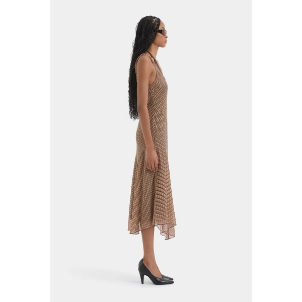 Sir The Label Cooper Layered Midi Dress, view 4