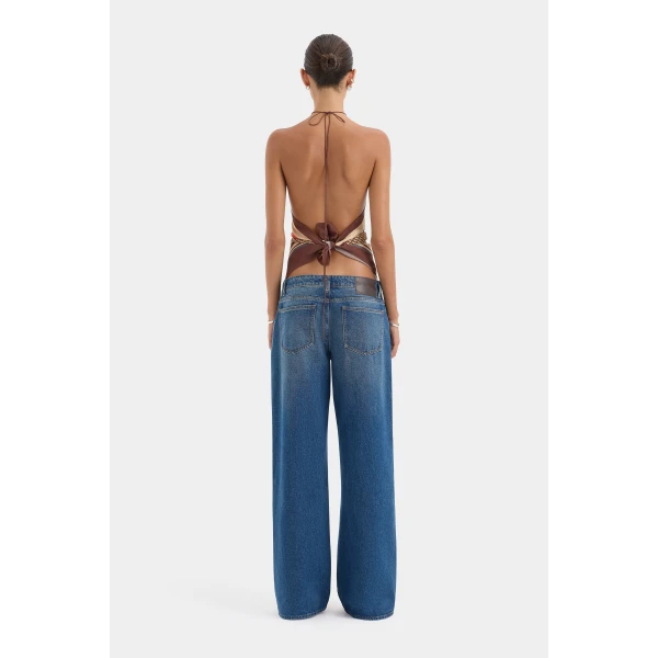 Sir The Label Cooper Scarf Top, view 4