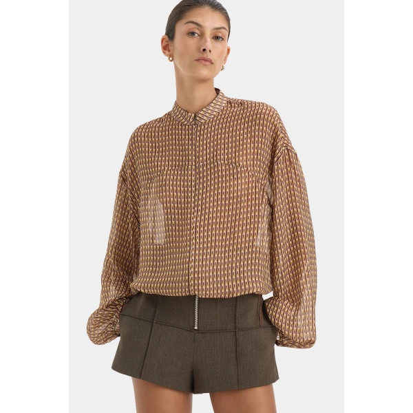 Sir The Label Henrik Tailored Mini Short, view 5