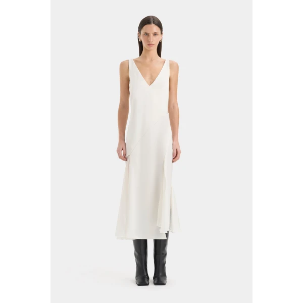 Sir The Label Ingrid Lace Midi Dress, view 2