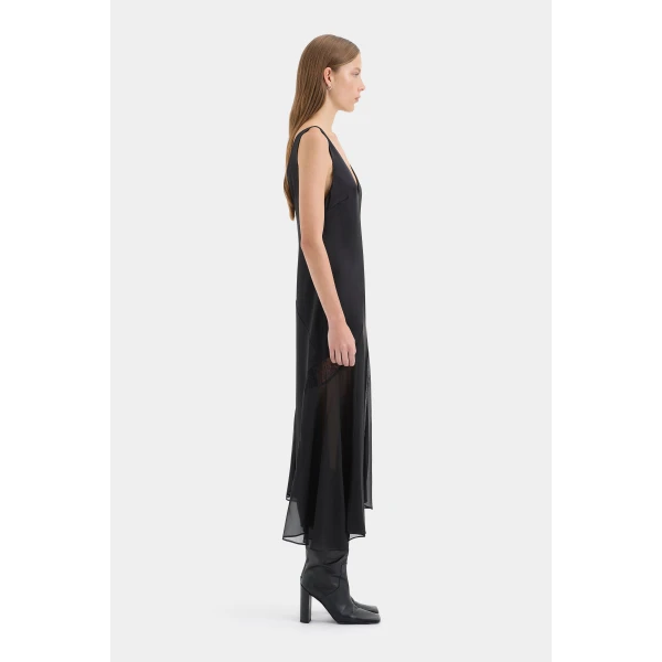 Sir The Label Ingrid Lace Midi Dress, view 3