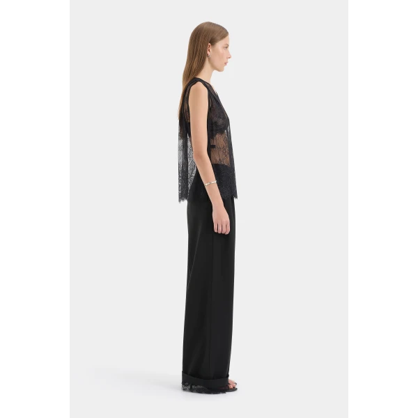 Sir The Label Ingrid Lace Top, view 5