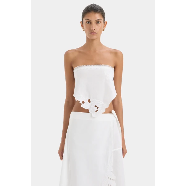 Sir The Label Klara Midi Skirt, view 4