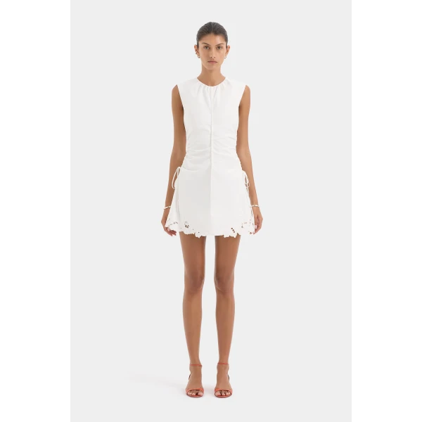 Sir The Label Klara Ruched Mini Dress, view 2
