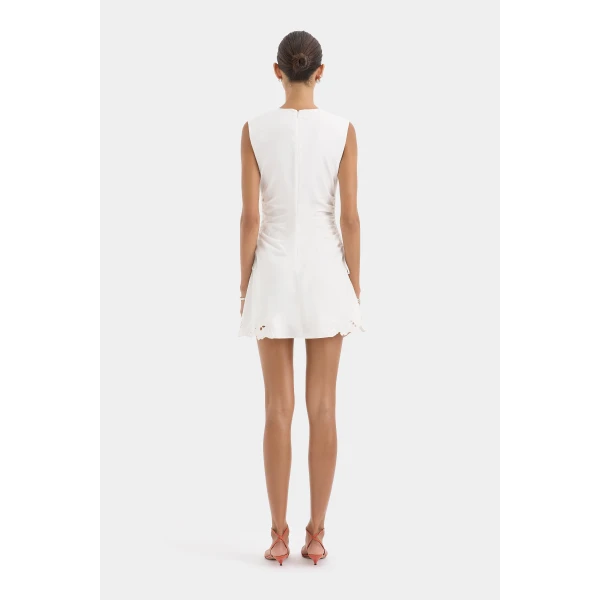 Sir The Label Klara Ruched Mini Dress, view 3