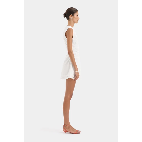 Sir The Label Klara Ruched Mini Dress, view 4