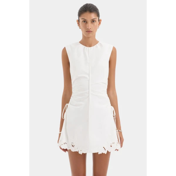Sir The Label Klara Ruched Mini Dress, view 5