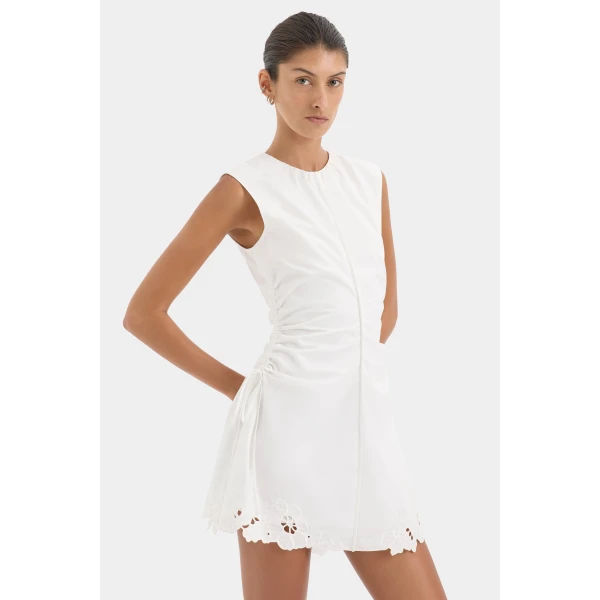 Sir The Label Klara Ruched Mini Dress, view 6