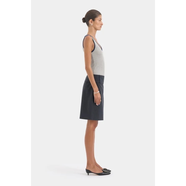 Sir The Label Yes Sir. Ribbed Tank Top, view 4