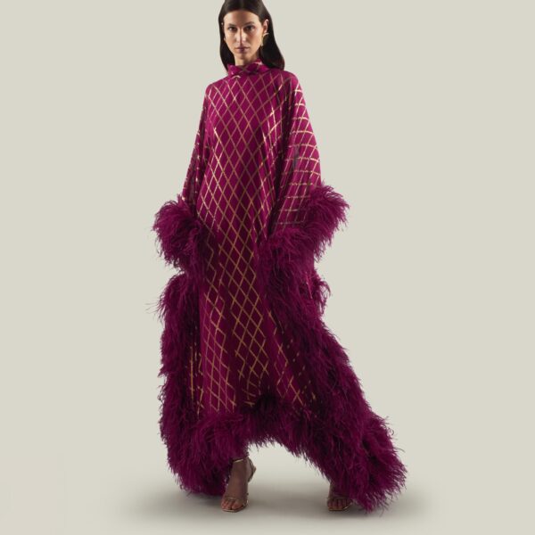 Taller Marmo Casta Diva Opulence Kaftan - kimono - Italian Luxury Evening Wear at Coveti