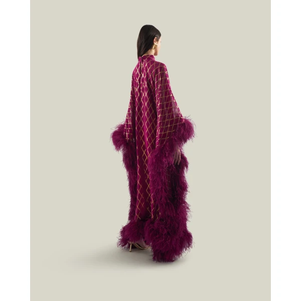Taller Marmo Casta Diva Opulence Kaftan, view 3