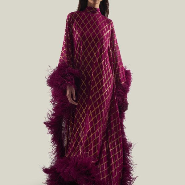 Taller Marmo Casta Diva Opulence Kaftan - kimono - Italian Luxury Evening Wear at Coveti