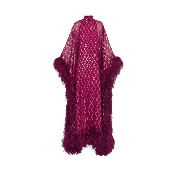 Taller Marmo Casta Diva Opulence Kaftan - kimono - Italian Luxury Evening Wear at Coveti