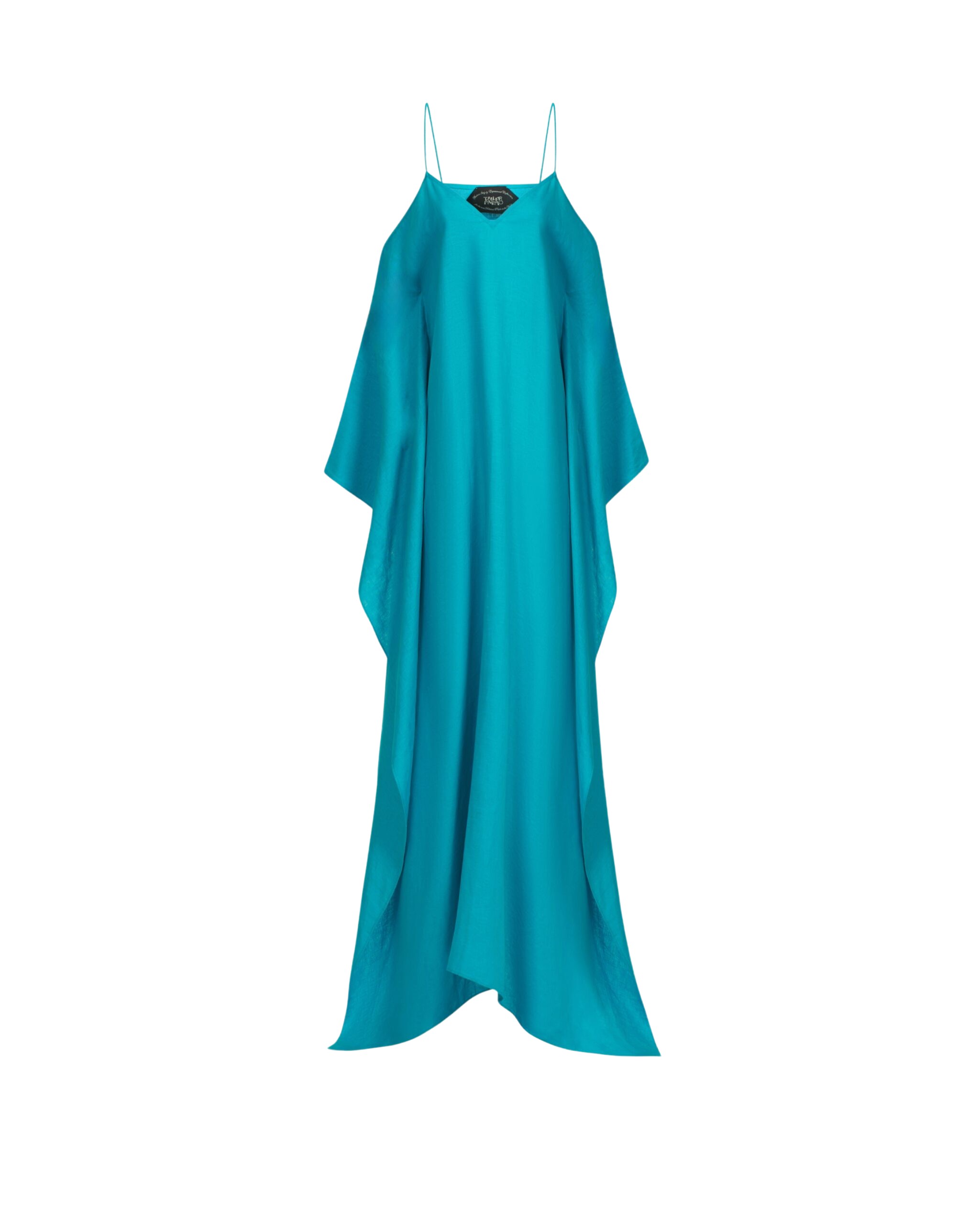 Taller Marmo Farrow Linen Kaftan - kimono - Italian Luxury Evening Wear at Coveti
