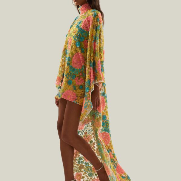 Taller Marmo Graham Kaftan - kimono - Italian Luxury Evening Wear at Coveti