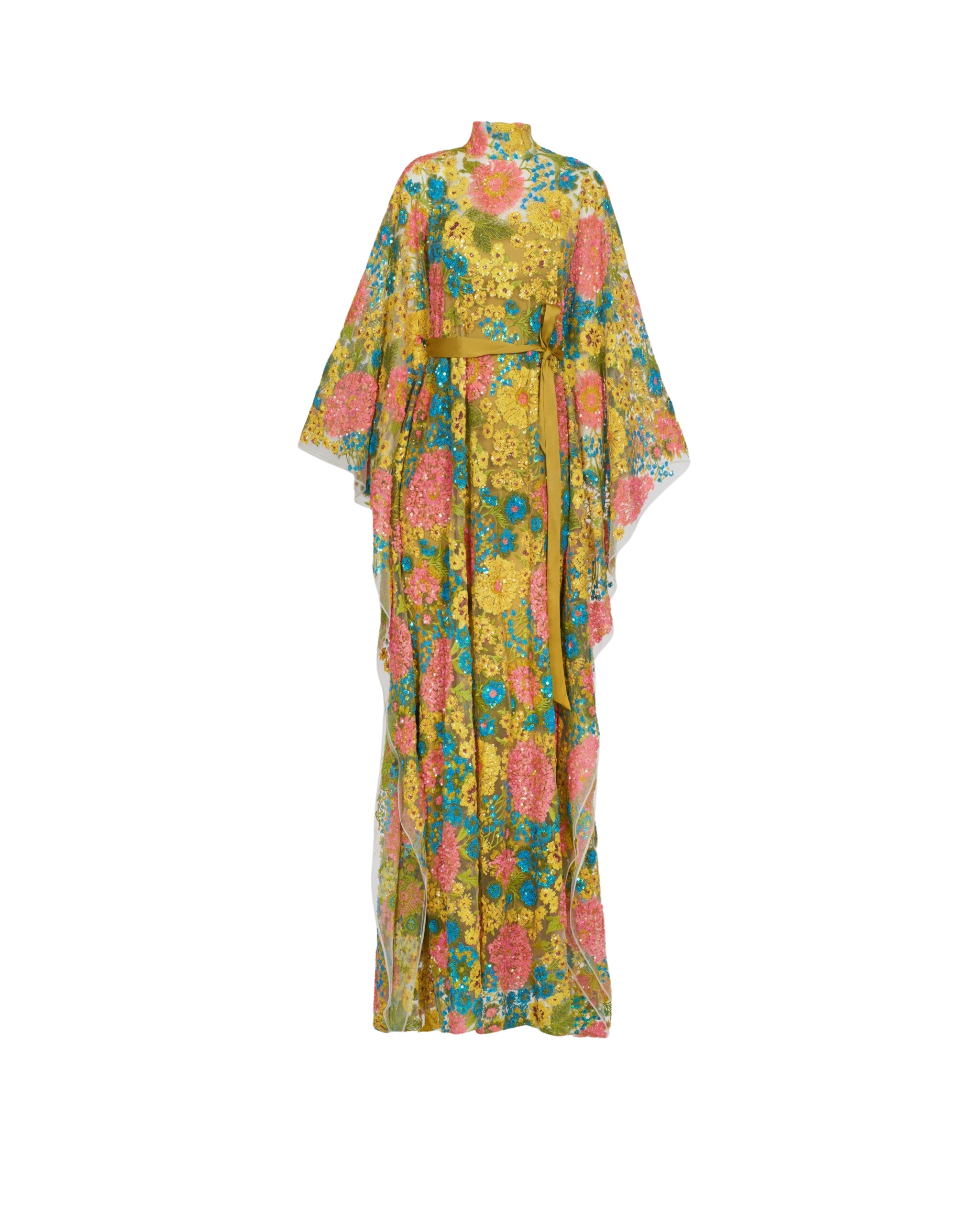 Taller Marmo Grand Graham Kaftan - kimono - Italian Luxury Evening Wear at Coveti