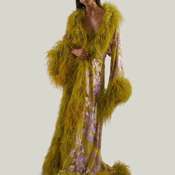 Taller Marmo Melendo Robe - Dresses - Italian Luxury Evening Wear at Coveti