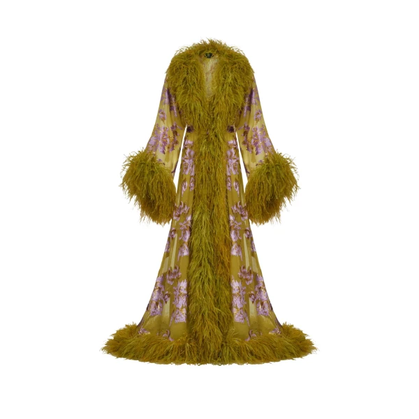 Taller Marmo Melendo Robe - Dresses - Italian Luxury Evening Wear at Coveti