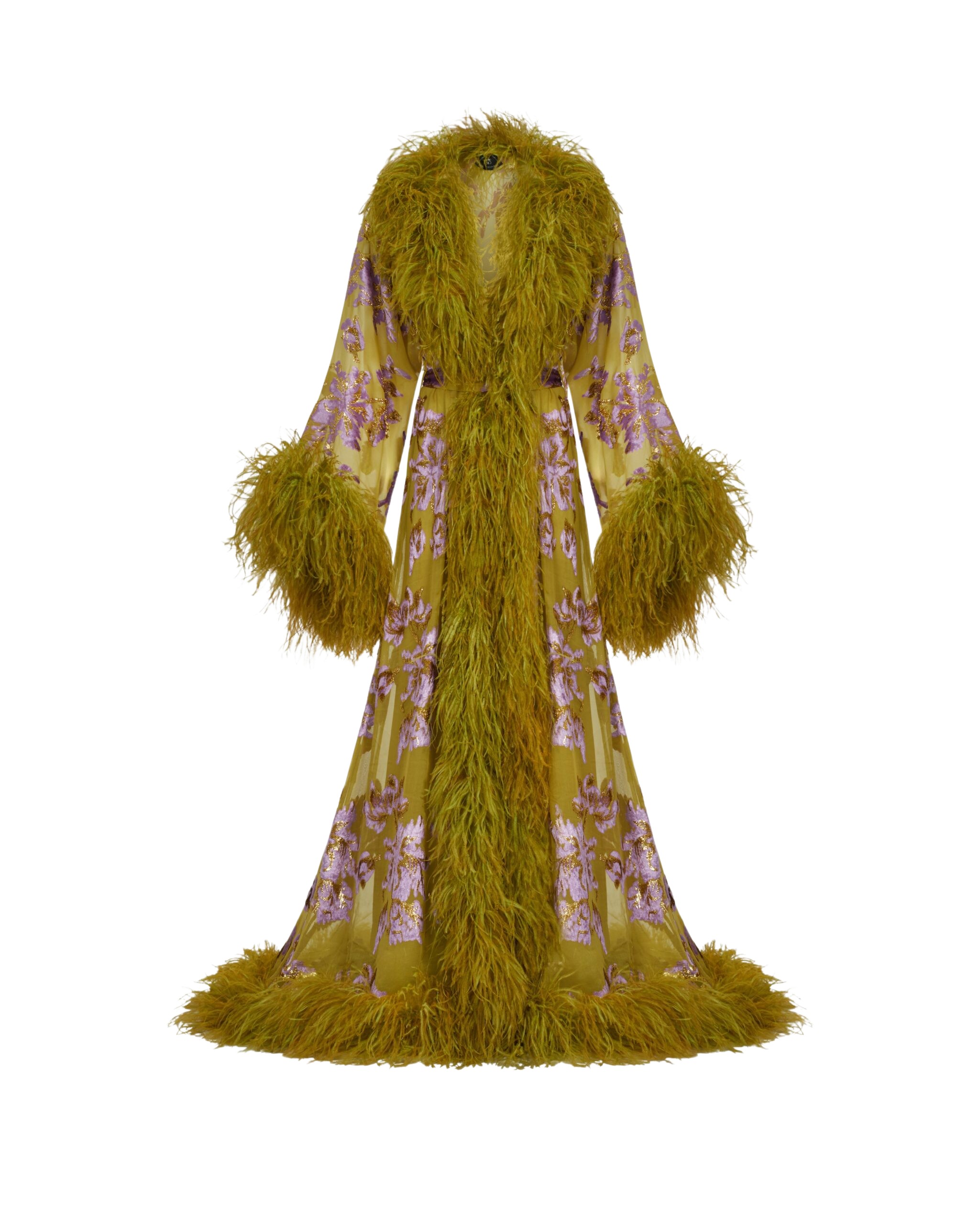 Taller Marmo Melendo Robe - Dresses - Italian Luxury Evening Wear at Coveti