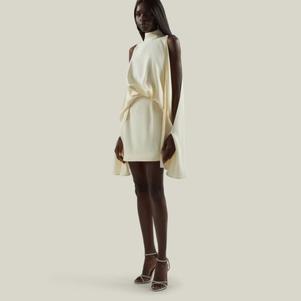 Taller Marmo Mini Bacall Dress - Dresses - Italian Luxury Evening Wear at Coveti
