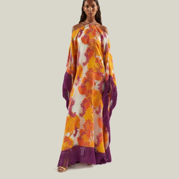 Taller Marmo Tallulah Kaftan - kimono - Italian Luxury Evening Wear at Coveti