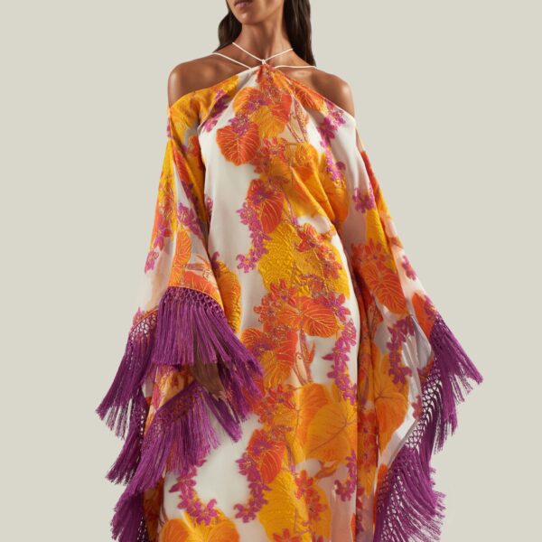 Taller Marmo Tallulah Kaftan - kimono - Italian Luxury Evening Wear at Coveti