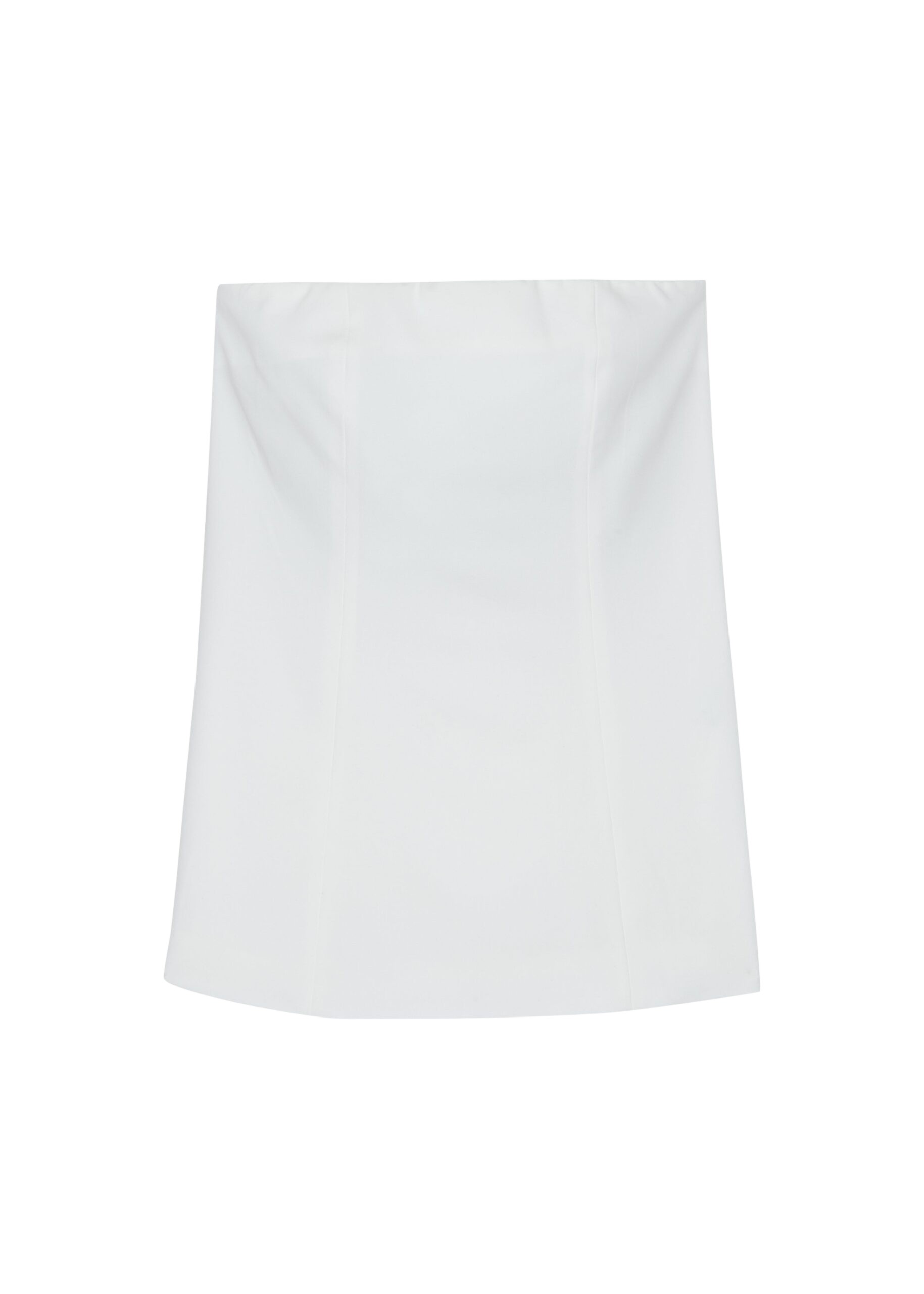 The Frankie Shop Abbie Strapless Top – White