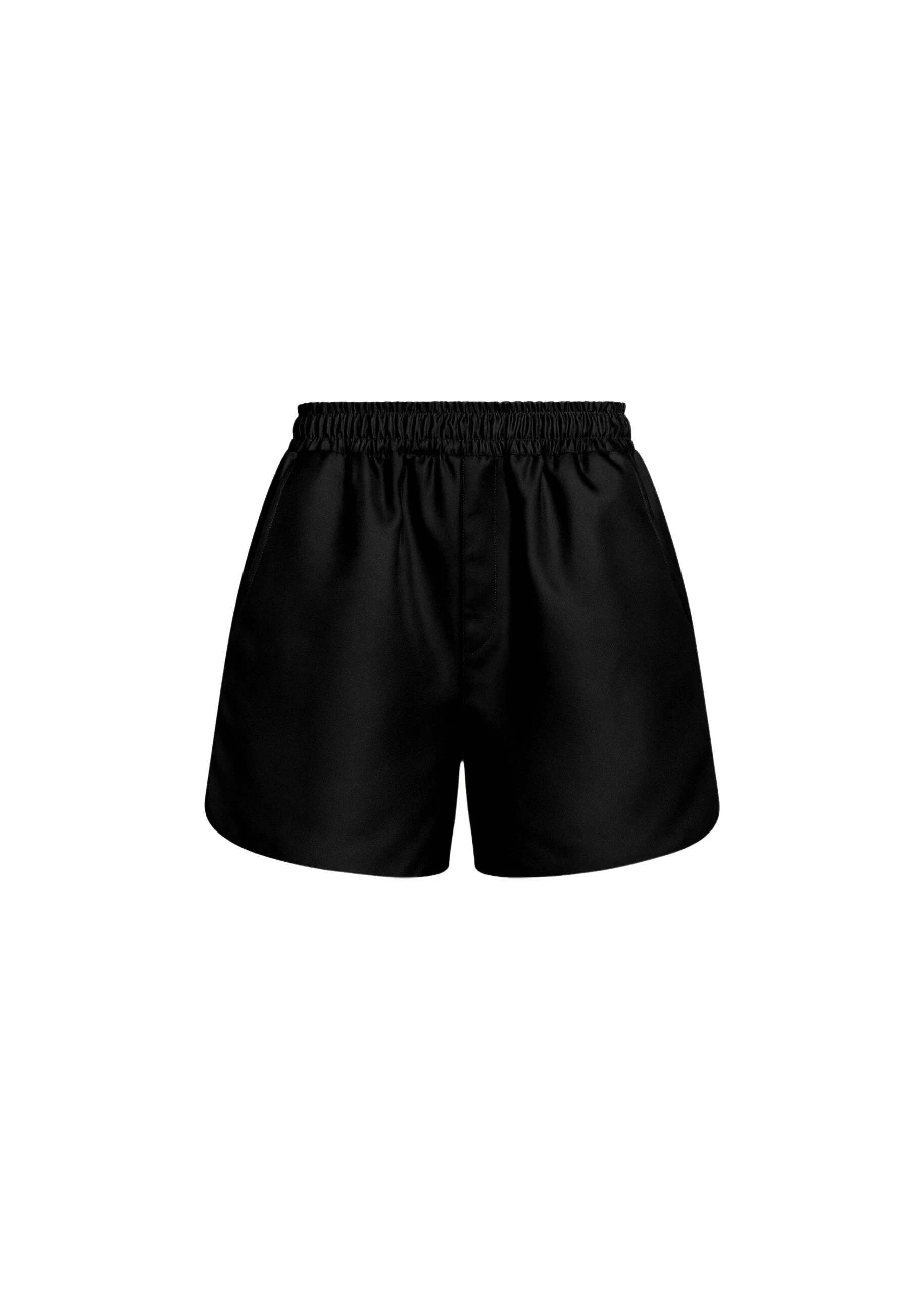 The-Frankie-Shop-Adia-Satin-Boxer-Shorts-Black-coveti-scaled66192_nobg The Frankie Shop Adia Satin Boxer Shorts - Black - Oversized Minimalist Shorts in Black - Shop at Coveti