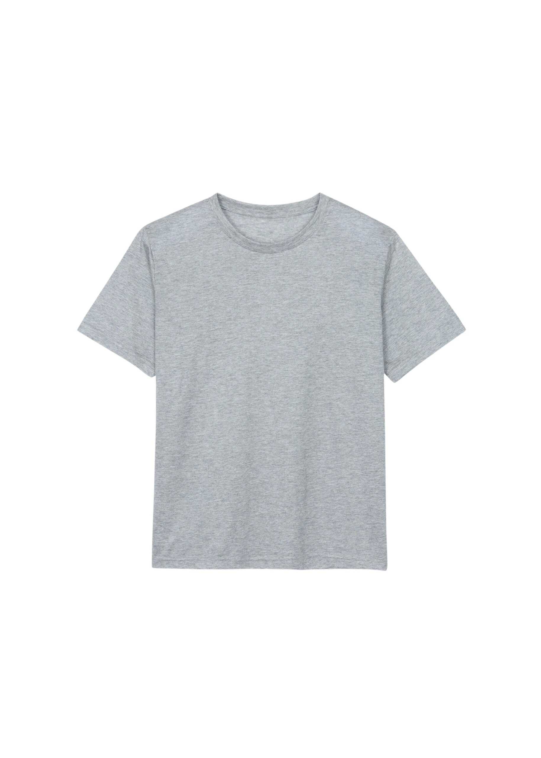 The-Frankie-Shop-Amal-Fluid-Tee-Grey-Melange-coveti-scaled13234_nobg The Frankie Shop Amal Fluid Tee - Grey Melange - Oversized Minimalist Tops in Grey - Shop at Coveti