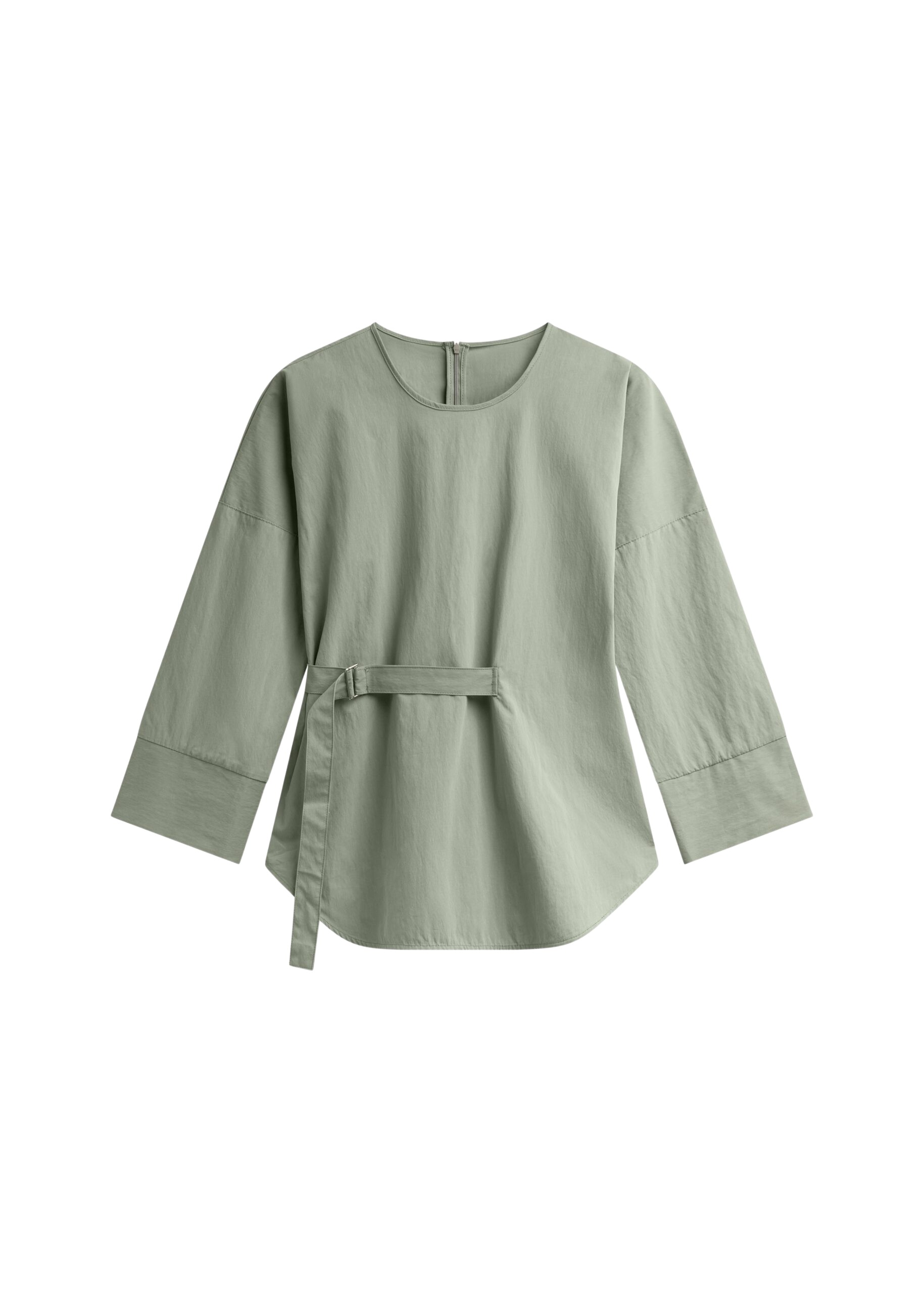 The Frankie Shop Ames Belted Top – Sage