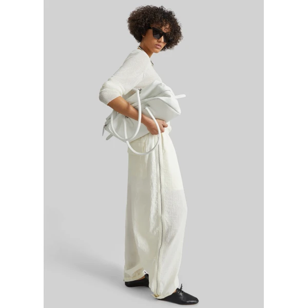 The Frankie Shop Articulated Vented Pants – Milk, view 2