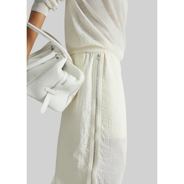 The Frankie Shop Articulated Vented Pants – Milk, view 3