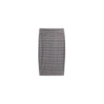 The Frankie Shop Aurora Sheer Mesh Skirt - Beige Glen Plaid - Oversized Minimalist Skirts in Multicolour - Shop at Coveti