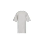 The Frankie Shop Ayaz Oversized T-Shirt Dress - Grey Melange - Oversized Minimalist Dresses in Grey - Shop at Coveti