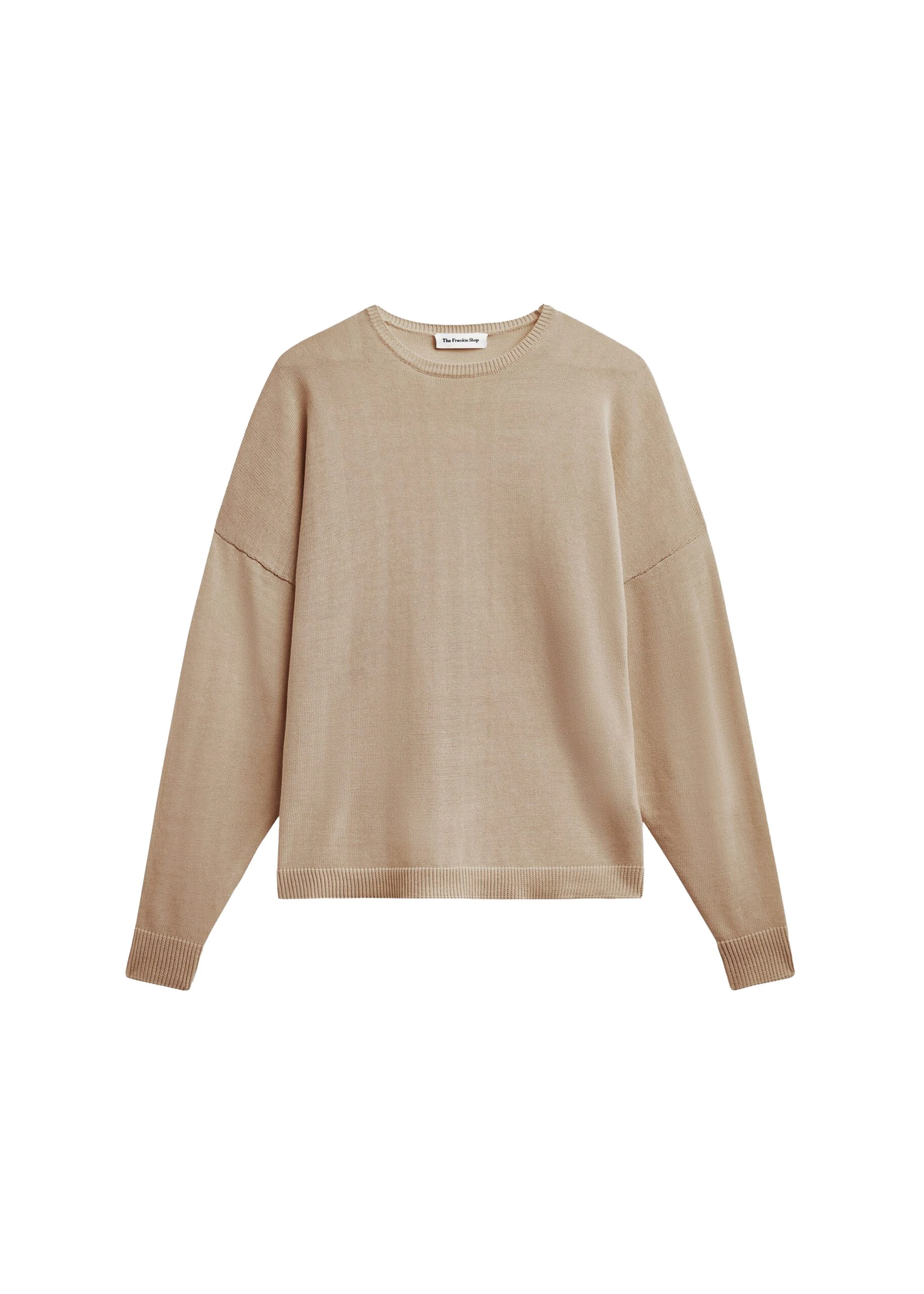 The-Frankie-Shop-Basel-Crew-Neck-Sweater-Beige-coveti-scaled75463_nobg The Frankie Shop Basel Crew Neck Sweater - Beige - Oversized Minimalist Knitwear in Beige - Shop at Coveti