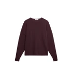 The-Frankie-Shop-Basel-Crew-Neck-Sweater-Burgundy-coveti-scaled35108_nobg The Frankie Shop Basel Crew Neck Sweater - Burgundy - Oversized Minimalist Knitwear in Red - Shop at Coveti