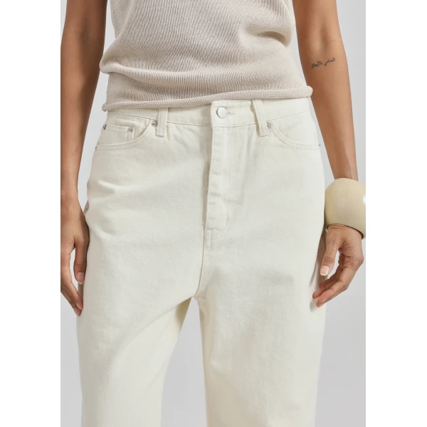 The Frankie Shop Bexley Jeans – Cream, view 5