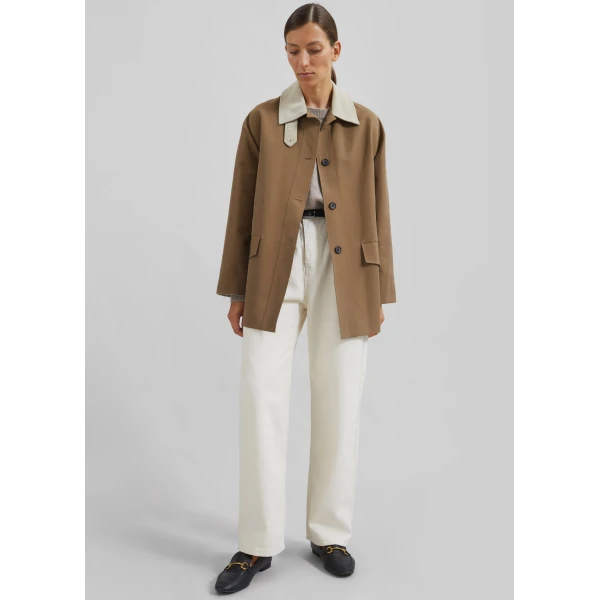 The Frankie Shop Bexley Jeans – Cream, view 6
