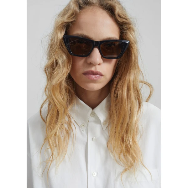 The Frankie Shop Bijnor Oxford Shirt – White, view 2