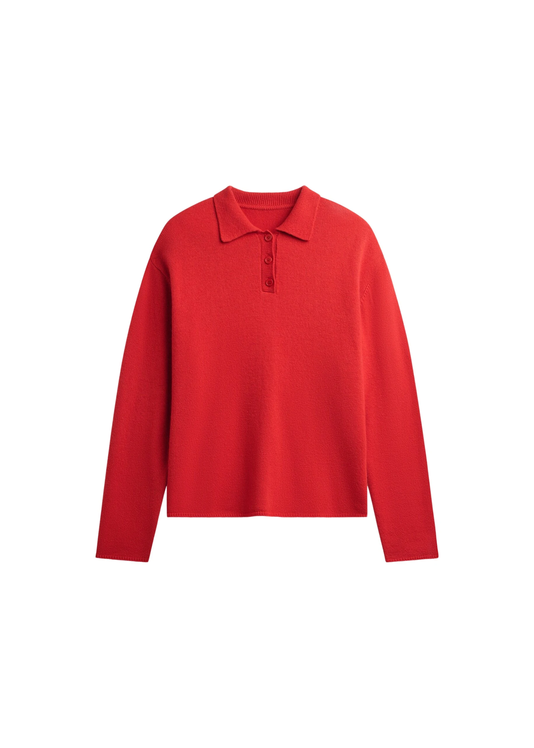 The-Frankie-Shop-Bresica-Knit-Polo-Sweater-Red-coveti-scaled55612_nobg The Frankie Shop Bresica Knit Polo Sweater - Red - Oversized Minimalist Knitwear in Red - Shop at Coveti