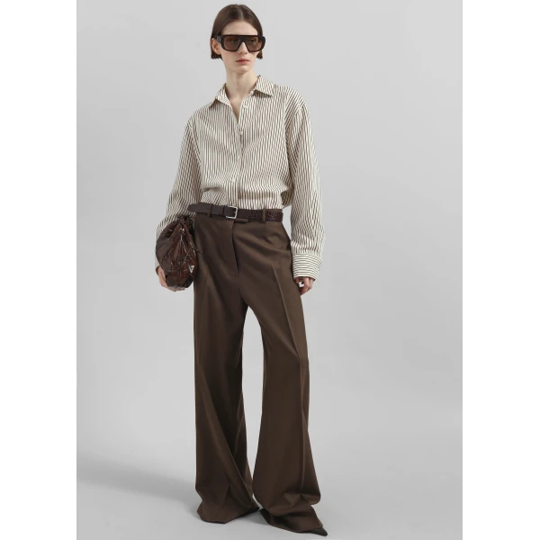 The Frankie Shop Brickell Trousers – Mocha, view 2