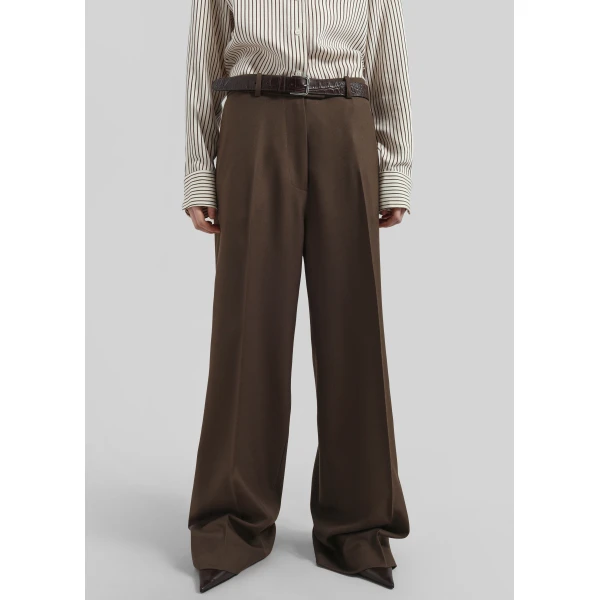 The Frankie Shop Brickell Trousers – Mocha, view 3