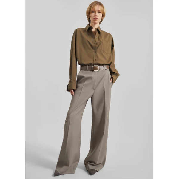 The Frankie Shop Brickell Trousers – Taupe, view 4