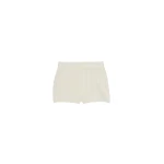 The Frankie Shop Brisbane Knit Mini Shorts - White - Oversized Minimalist Shorts in White - Shop at Coveti