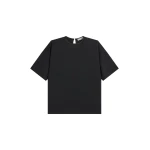 The Frankie Shop Callice Padded T-Shirt - Black - Oversized Minimalist Tops in Black - Shop at Coveti