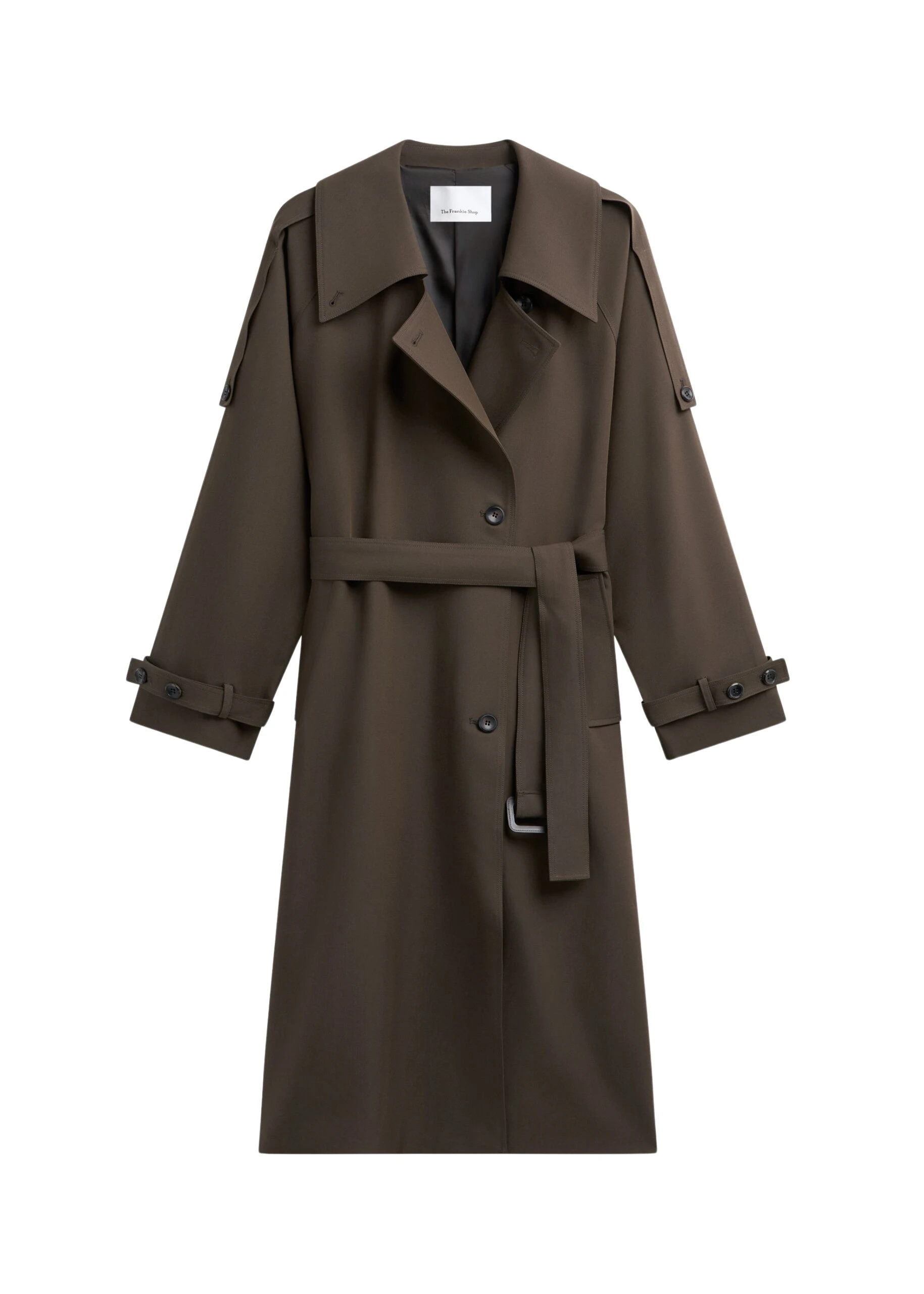 The-Frankie-Shop-Dartford-Trench-Coat-Olive-Brown-coveti-scaled78719_nobg The Frankie Shop Dartford Trench Coat - Olive Brown - Oversized Minimalist Coats in Beige - Shop at Coveti